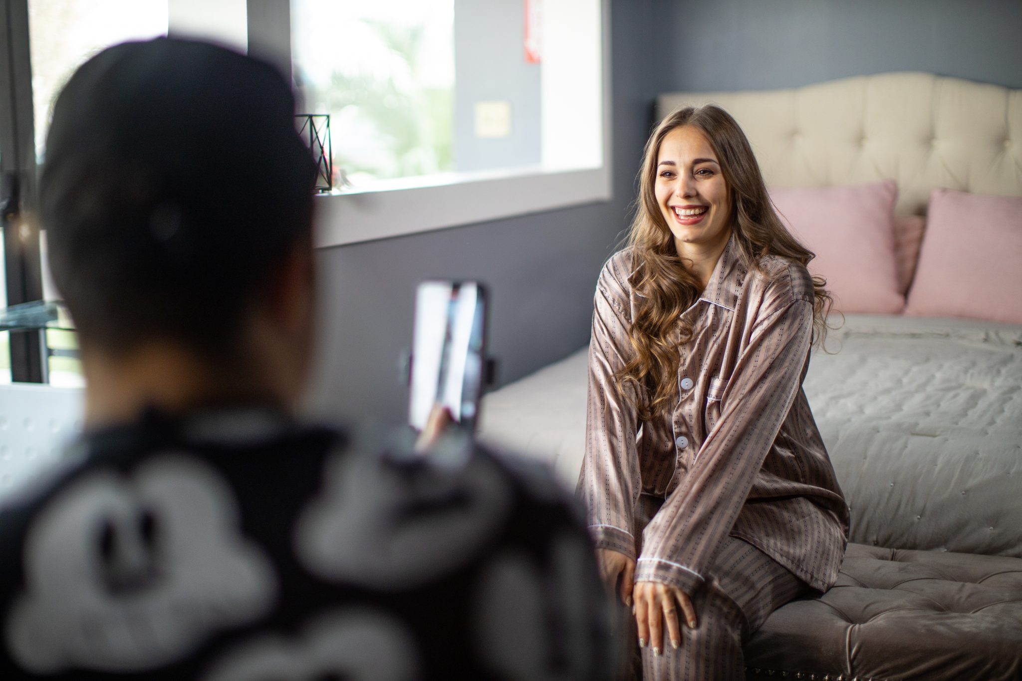 Video Ads in Mobile Marketing Lifestyle BTS